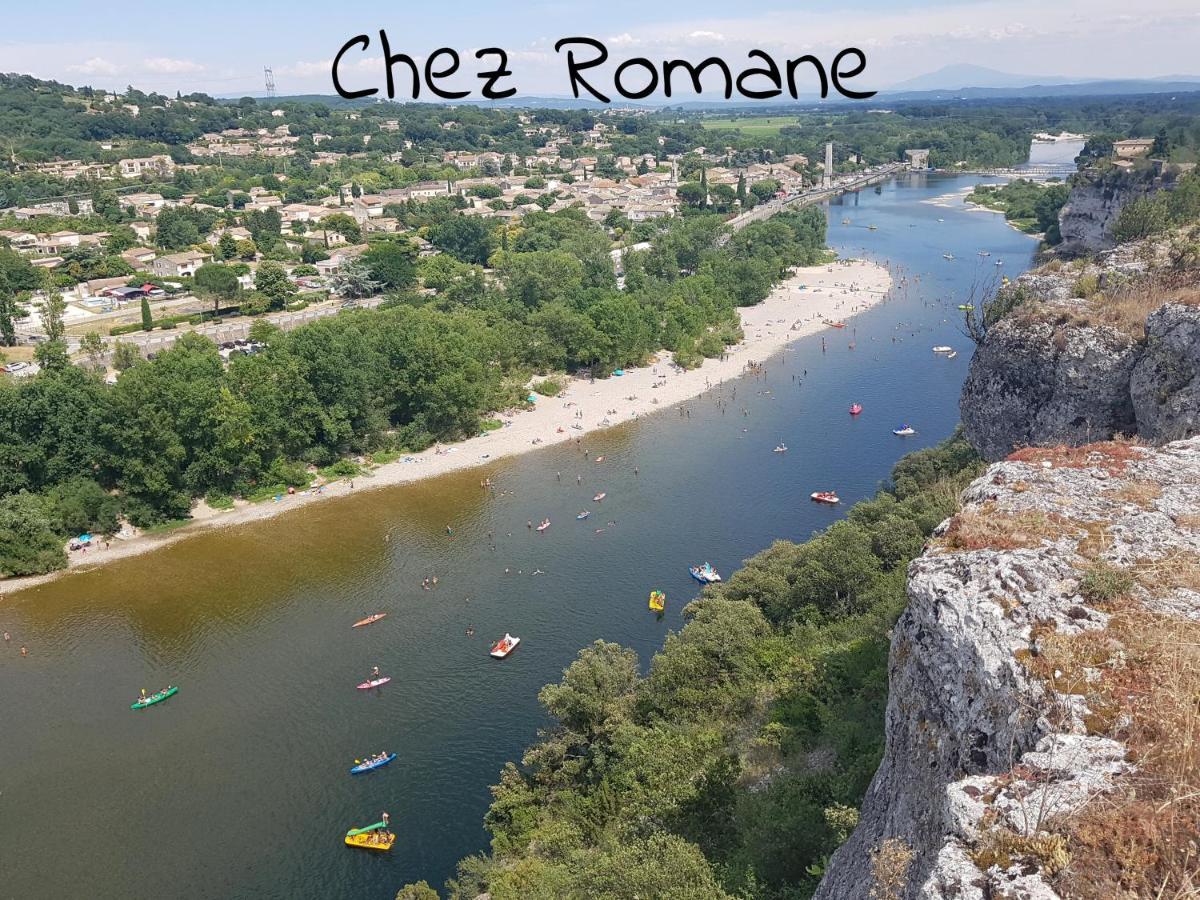 Bienvenue Chez Romane Aigueze Exterior foto